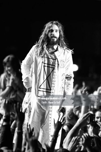 30 seconds to Mars Festival les Vieilles Charrues dimanche 20 juillet 2014 par Herve Le Gall.