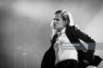 Christine and the Queens Festival les Vieilles Charrues jeudi 17 juillet 2014 par Herve Le Gall.