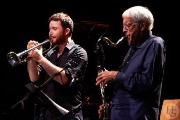 David Ehnco Quartet et Michel Portal Family Landerneau Atlantique jazz festival vendredi 30 septembre 2016 par Herve Le Gall.