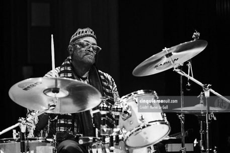 Champion Le Doaré Don Moye Conservatoire Atlantique jazz festival lundi 12 octobre 2015 par Herve Le Gall.