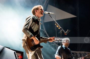 Franz Ferdinand Festival les Vieilles Charrues vendredi 18 juillet 2014 par Herve Le Gall.