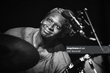 Philippe Champion et Hamid Drake Atlantique jazz festival Run ar Puns dimanche 4 octobre 2015 par Herve Le Gall.