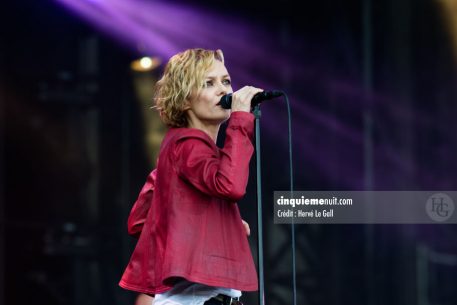 Vanessa Paradis Festival les Vieilles Charrues jeudi 17 juillet 2014 par Herve Le Gall.