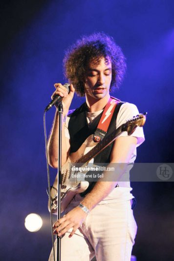 Albert Hammond Jr Festival la Route du rock vendredi 17 août 2007 par herve le gall photographe cinquieme nuit