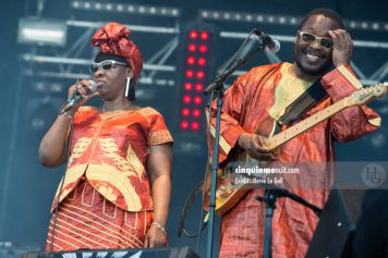 Amadou et Mariam Festival des Vieilles Charrues dimanche 22 juillet 2012 par herve le gall photographe cinquieme nuit