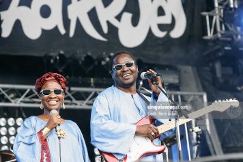 Amadou et Mariam Festival Vieilles Charrues samedi 23 juillet 2005