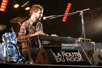 Band of horses festival la route du rock dimanche 13 août 2006 par Hervé « harvey » LE GALL photographe Cinquième nuit