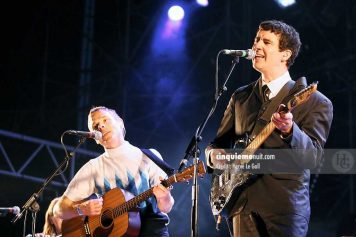 Belle and Sebastian festival la route du rock samedi 12 août 2006 par Hervé « harvey » LE GALL photographe Cinquième nuit