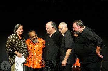 photo Cappozzo, Ewart, Léandre, Santacruz et Zerang Atlantique jazz festival 2013 par herve le gall photographe cinquieme nuit