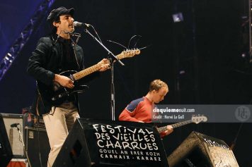 Clap your hands say yeah Festival les Vieilles Charrues 20 juillet 2007 par herve le gall photographe cinquieme nuit