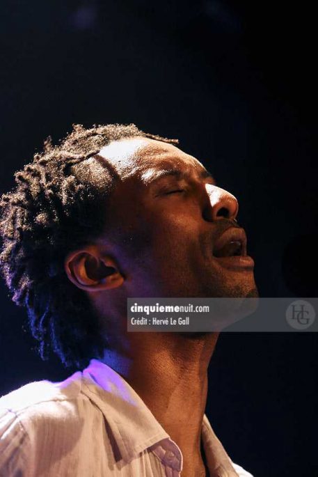 Daby Touré Espace Vauban concert du jeudi 25 janvier 2007 par herve le gall photographe cinquieme nuit