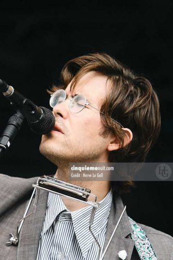 Elvis Perkins Festival la Route du rock mercredi 15 août 2007 par herve le gall photographe cinquieme nuit