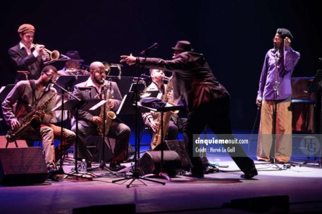 Ernest Dawkins ensemble I have a dream le Quartz atlantique jazz festival 15 octobre 2013 photo par herve le gall photographe cinquieme nuit