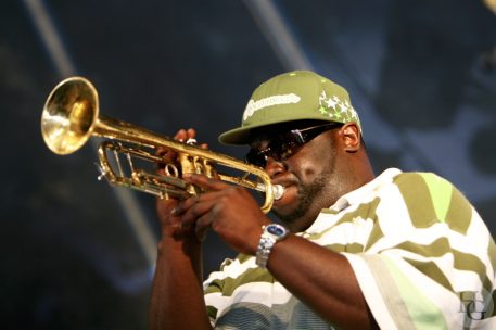 Hot 8 brass Band festival du bout du monde dimanche 12 août 2007 par herve le gall photographe cinquieme nuit