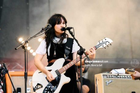 Howling bells festival la route du rock vendredi 11 août 2006 par Hervé « harvey » LE GALL photographe Cinquième nuit