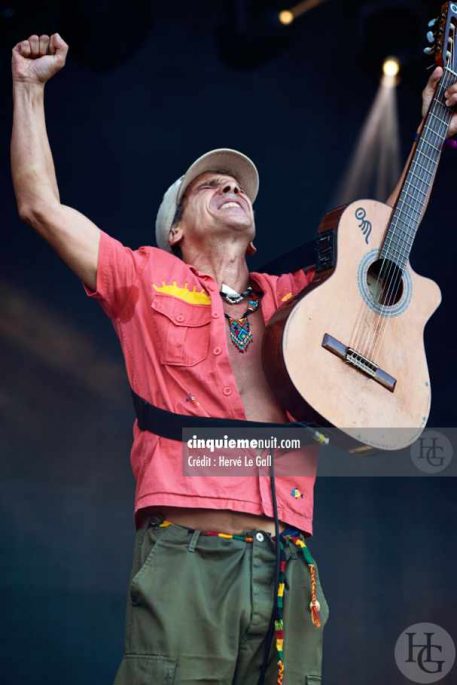 photo manu chao festival des vieilles charrues juillet 2017 par herve le gall photographe