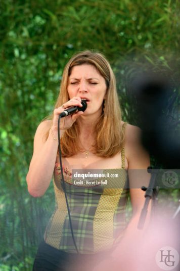 Marine Seznec Festival Jazz in la Prairie samedi 7 juillet 2007 par herve le gall photographe cinquieme nuit