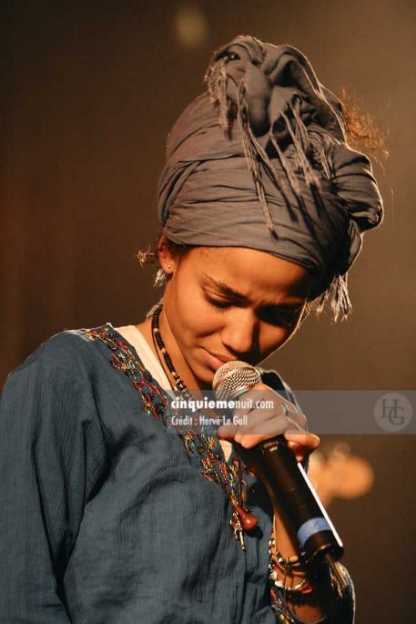 Nneka festival Art rock concert du samedi 26 mai 2007 par herve le gall photographe cinquieme nuit