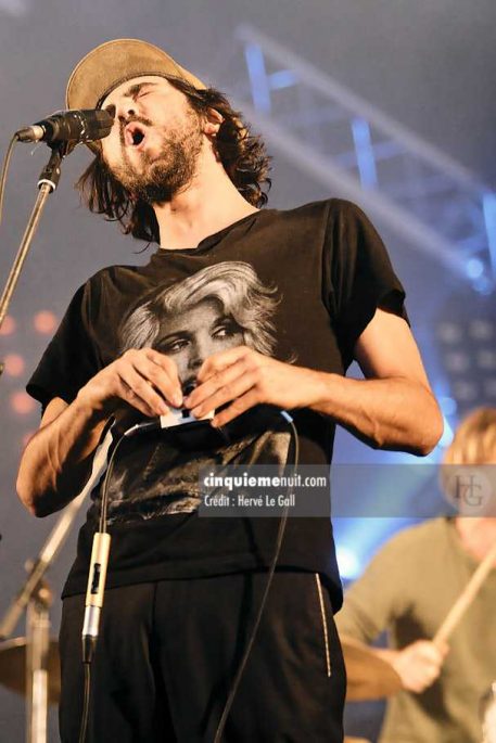 Patrick Watson Festival les Vieilles Charrues vendredi 18 juillet 2008 par herve le gall photographe cinquieme nuit