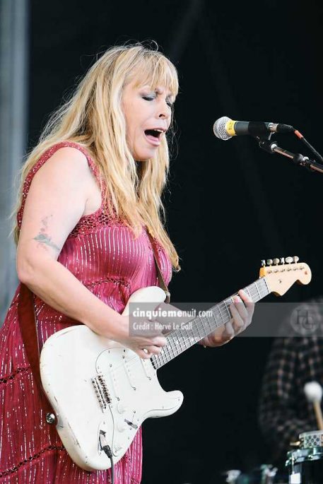 Rickie Lee Jones Festival les Vieilles Charrues dimanche 22 juillet 2007 par herve le gall photographe cinquieme nuit