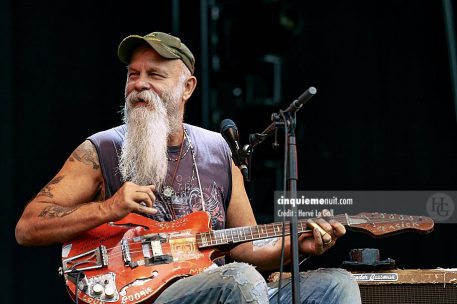 photo seasick steve festival des vieilles charrues juillet 2017 par herve le gall photographe