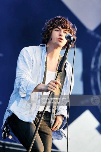 The Kooks Festival les Vieilles Charrues dimanche 20 juillet 2008 par herve le gall photographe cinquieme nuit