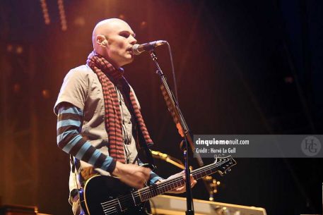 The Smashing Pumpkins Festival la Route du rock jeudi 16 août 2007 par herve le gall photographe cinquieme nuit