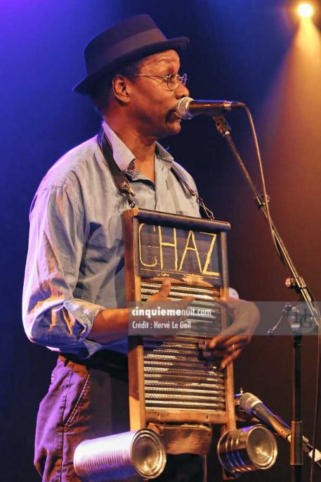 Washboard Chaz concert Espace Vauban le 20 mars 2008 par herve le gall photographe cinquieme nuit