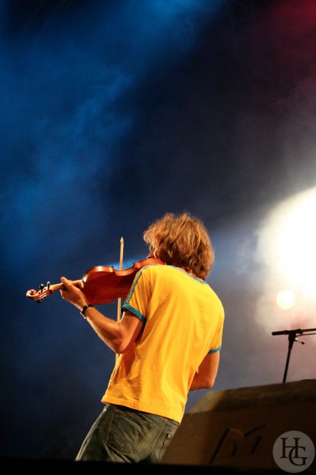 Yann Tiersen Festival les Vieilles Charrues vendredi 21 juillet 2006 par herve le gall photographe cinquieme nuit