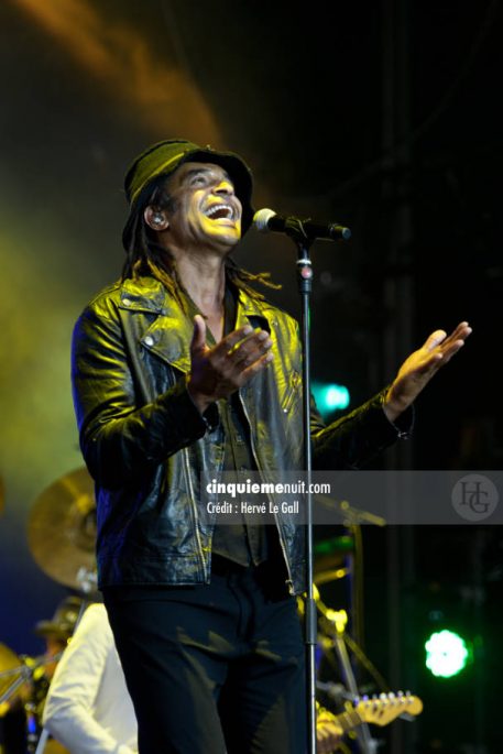 Yannick Noah Festival les Vieilles Charrues Carhaix samedi 16 juillet 2011 par herve le gall photographe cinquieme nuit