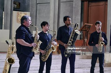 Quatuor Machaut Atlantique Jazz festival Eglise Saint Louis dimanche 15 octobre 2017