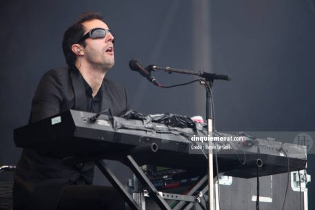 Ghinzu Festival les Vieilles Charrues Carhaix samedi 18 juillet 2009 par herve le gall photographe cinquieme nuit