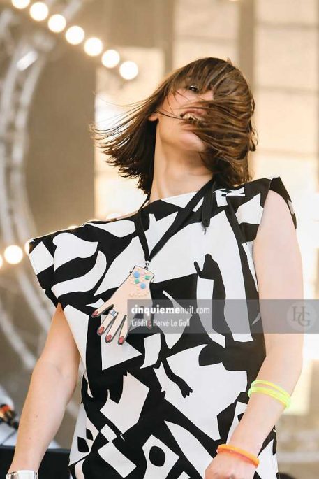 Yelle Festival les Vieilles Charrues samedi 19 juillet 2008 par herve le gall photographe cinquieme nuit