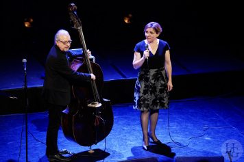 Annie Ebrel et Riccardo Del Fra Atlantique jazz festival 14 octobre 2018 par herve le gall photographe cinquieme nuit