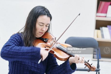 Perrine Bourel Atlantique jazz festival Centre d'art Passerelle octobre 2018