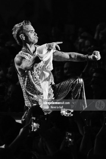 Robbie Williams Festival des Vieilles Charrues jeudi 13 juillet 2023